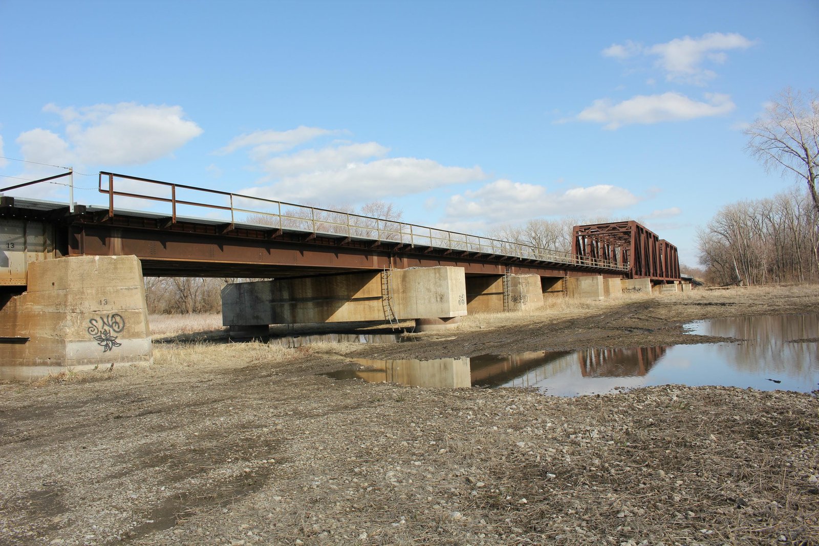 Spans #8 through #12 (left)